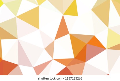 Dark BLUE vector abstract polygonal background. Creative illustration in halftone style with triangles. Triangular pattern for your design.