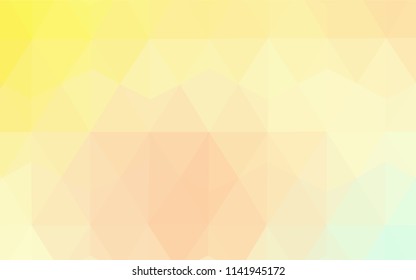 Dark BLUE vector abstract polygonal pattern. Modern abstract illustration with triangles. A completely new design for your leaflet.