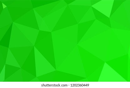 Dark BLUE vector abstract polygonal pattern. Polygonal abstract illustration with gradient. New template for your brand book.