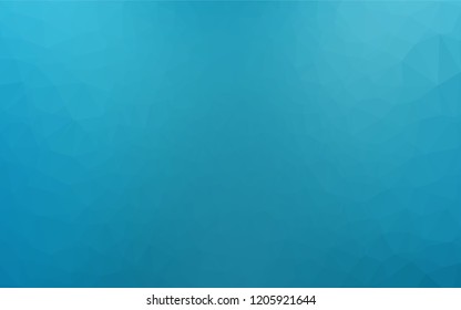 Dark BLUE vector abstract polygonal cover. A vague abstract illustration with gradient. A new texture for your design.