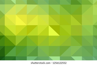 Dark BLUE vector abstract polygonal background. Creative illustration in halftone style with triangles. Best triangular design for your business.