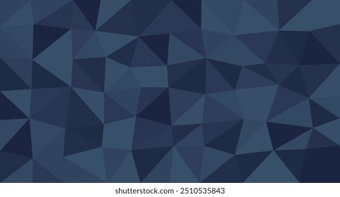 Dark BLUE vector abstract polygonal pattern. Creative geometric illustration in Origami style with gradient. Brand-new design for your business.