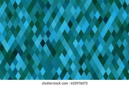 Dark BLUE vector abstract polygonal pattern. Shining illustration, which consist of triangles. Brand-new design for your business.