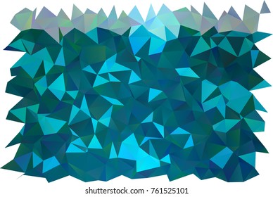 Dark BLUE vector abstract polygonal background. Shining illustration, which consist of triangles. A new texture for your design.