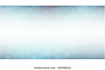 DARK BLUE vector abstract seamless pattern with circles. Geometry template for your business design. Background with colored spheres.