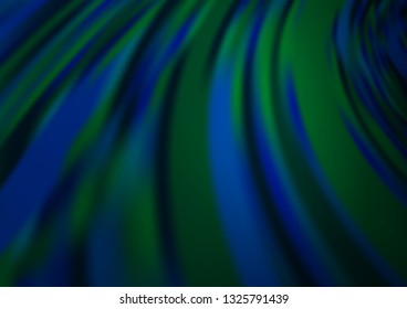 Dark BLUE vector abstract template. Shining colorful illustration in a Brand new style. The elegant pattern for brand book.