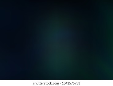 Dark BLUE vector abstract template. Colorful illustration in blurry style with gradient. A completely new design for your business.