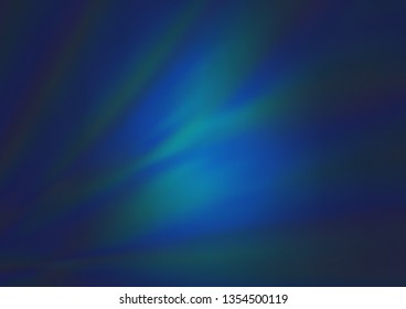 Dark BLUE vector abstract template. Colorful illustration in blurry style with gradient. Brand new design for your business.
