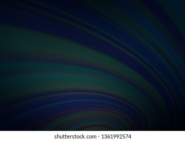 Dark BLUE vector abstract template. Colorful illustration in blurry style with gradient. Brand new style for your business design.