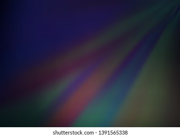 Dark BLUE vector abstract template. Glitter abstract illustration with an elegant design. The template can be used for your brand book.