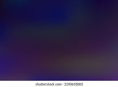Dark BLUE vector abstract template. A vague abstract illustration with gradient. Smart texture for your design.