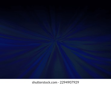 Dark BLUE vector abstract template. Creative illustration in halftone style with gradient. The background for your creative designs.