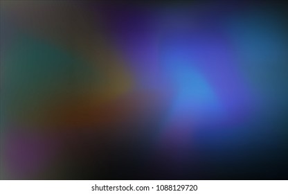 Dark BLUE vector abstract texture. A vague abstract illustration with gradient. The template can be used as a background of a cell phone.