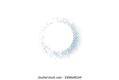 Dark BLUE vector abstract textured polygonal background. Brand-new blurry hexagonal design. Pattern can be used for background.