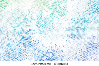 Dark BLUE vector abstract textured polygonal background. Blurry rectangular design. The pattern with repeating rectangles can be used for background.