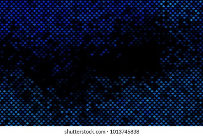 Dark BLUE vector abstract textured polygonal background. Blurry rectangular design. The pattern with repeating rectangles can be used for background.