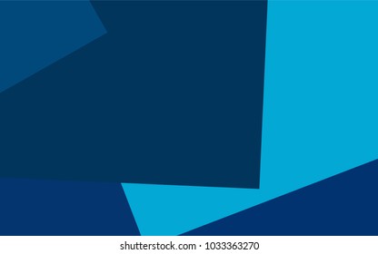 Dark BLUE vector abstract textured polygonal background. Blurry rectangular design. The pattern with repeating rectangles can be used for background.