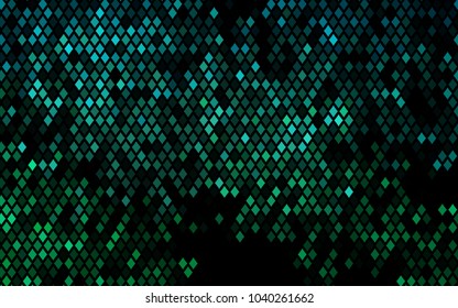 Dark BLUE vector abstract textured polygonal background. Blurry rectangular design. The pattern with repeating rectangles can be used for background.