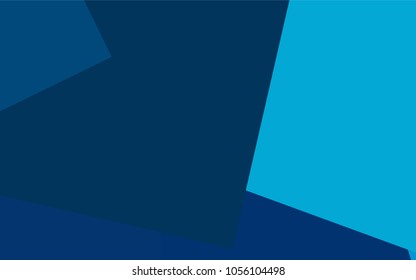 Dark BLUE vector abstract textured polygonal background. Blurry rectangular design. The pattern with repeating rectangles can be used for background.