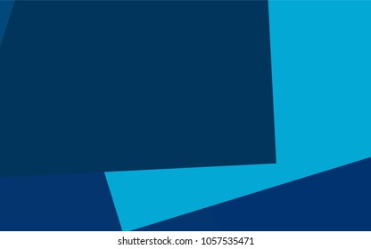 Dark BLUE vector abstract textured polygonal background. Blurry rectangular design. The pattern with repeating rectangles can be used for background.