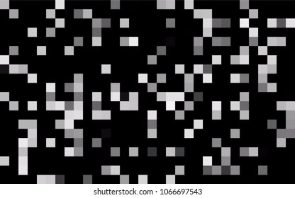Dark BLUE vector abstract textured polygonal background. Blurry rectangular design. The pattern with repeating rectangles can be used for background.