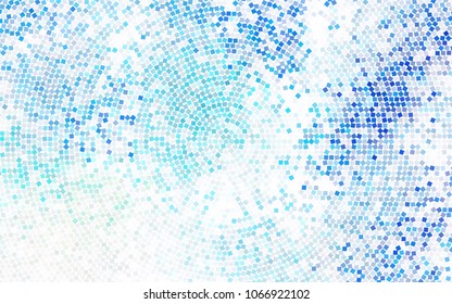 Dark BLUE vector abstract textured polygonal background. Blurry rectangular design. The pattern with repeating rectangles can be used for background.