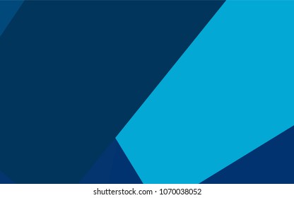 Dark BLUE vector abstract textured polygonal background. Blurry rectangular design. The pattern with repeating rectangles can be used for background.