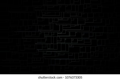 Dark BLUE vector abstract textured polygonal background. Blurry rectangular design. The pattern with repeating rectangles can be used for background.