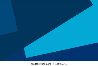 Dark BLUE vector abstract textured polygonal background. Blurry rectangular design. The pattern with repeating rectangles can be used for background.