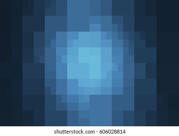 Dark Blue vector abstract textured polygonal background. Blurry rectangle design. Pattern can be used for background.