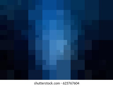 DARK BLUE vector abstract textured polygonal background. Blurry rectangle design. Pattern can be used for background.