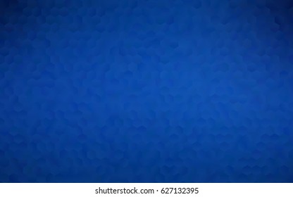 Dark BLUE vector abstract textured polygonal background. Brand-new blurry hexagonal design. Pattern can be used for background.