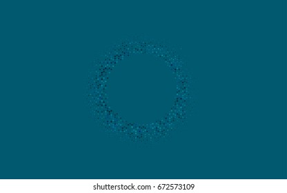 Dark BLUE vector abstract textured polygonal background. Brand-new blurry hexagonal design. Pattern can be used for background.