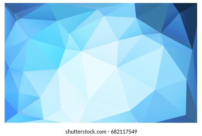 DARK BLUE vector abstract textured polygonal background. Blurry triangle design. Pattern can be used for background.
