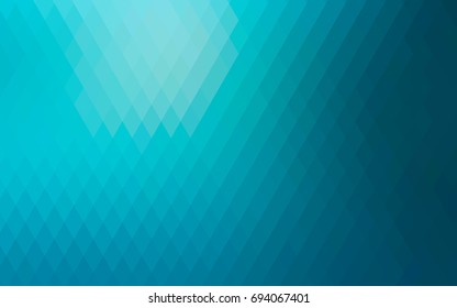 Dark BLUE vector abstract textured polygonal background. Blurry rectangular design. The pattern with repeating rectangles can be used for background.