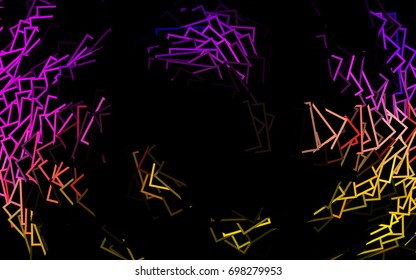 Dark BLUE vector abstract textured polygonal background. Blurry rectangular design. The pattern with repeating rectangles can be used for background.