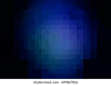 DARK BLUE vector abstract textured polygonal background. Blurry rectangle design. Pattern can be used for background.