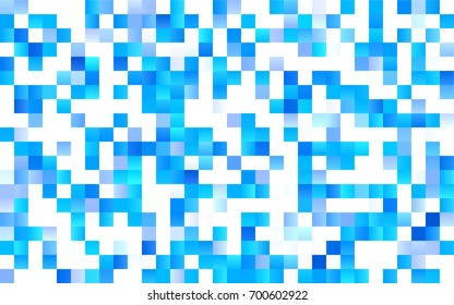 Dark BLUE vector abstract textured polygonal background. Blurry rectangular design. The pattern with repeating rectangles can be used for background.