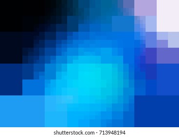 DARK BLUE vector abstract textured polygonal background. Blurry rectangle design. Pattern can be used for background.