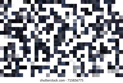 Dark BLUE vector abstract textured polygonal background. Blurry rectangular design. The pattern with repeating rectangles can be used for background.