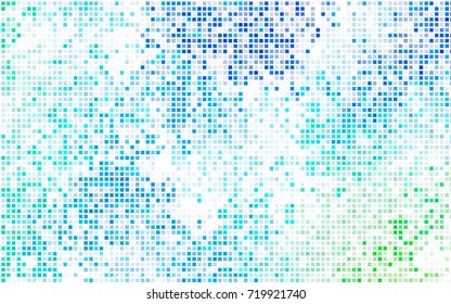 Dark BLUE vector abstract textured polygonal background. Blurry rectangular design. The pattern with repeating rectangles can be used for background.