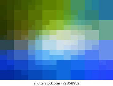DARK BLUE vector abstract textured polygonal background. Blurry rectangle design. Pattern can be used for background.