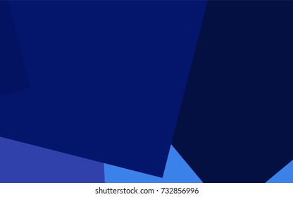 Dark BLUE vector abstract textured polygonal background. Blurry rectangular design. The pattern with repeating rectangles can be used for background.