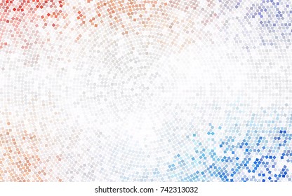 Dark BLUE vector abstract textured polygonal background. Blurry rectangular design. The pattern with repeating rectangles can be used for background.