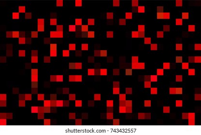 Dark BLUE vector abstract textured polygonal background. Blurry rectangular design. The pattern with repeating rectangles can be used for background.