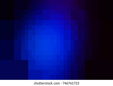DARK BLUE vector abstract textured polygonal background. Blurry rectangle design. Pattern can be used for background.