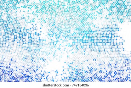 Dark BLUE vector abstract textured polygonal background. Blurry rectangular design. The pattern with repeating rectangles can be used for background.