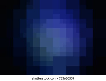 DARK BLUE vector abstract textured polygonal background. Blurry rectangle design. Pattern can be used for background.
