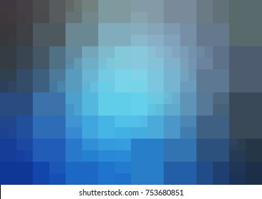 DARK BLUE vector abstract textured polygonal background. Blurry rectangle design. Pattern can be used for background.