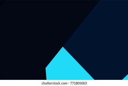 Dark BLUE vector abstract textured polygonal background. Blurry rectangular design. The pattern with repeating rectangles can be used for background.